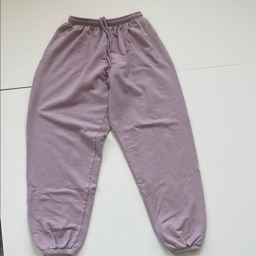 Lavender Jogger Pants